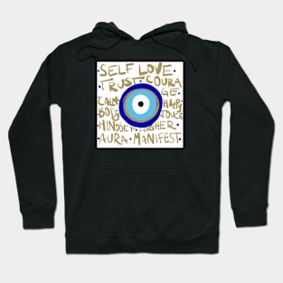 Evil eye good words Hoodie